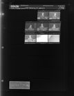 Men speaking at podium (8 Negatives), November 17-18, 1966 [Sleeve 58, Folder d, Box 41]